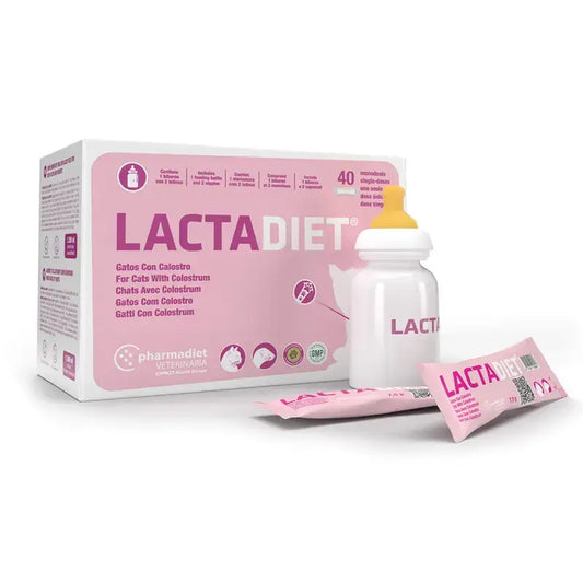 Pharmadiet Lactadiet pre mačky, vrecúška, 300 g (40 × 7,5 g)
