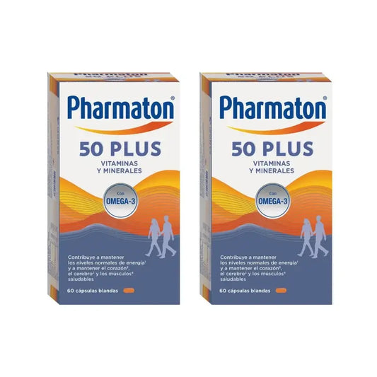 Pharmaton 50 Plus, 2 x 60 kapsúl