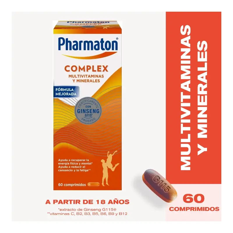 Pharmaton Complex Pack 2 x 60 kompaktných tabliet