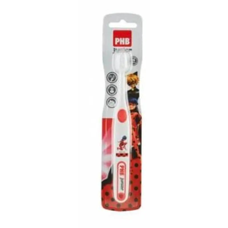 Phb Toothbrush Plus Junior Ladybug 6 years old