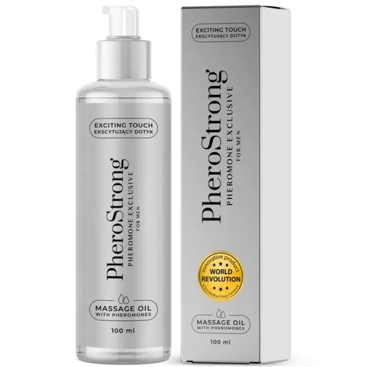Pherostrong Exkluzívny masážny olej pre mužov, 100 ml