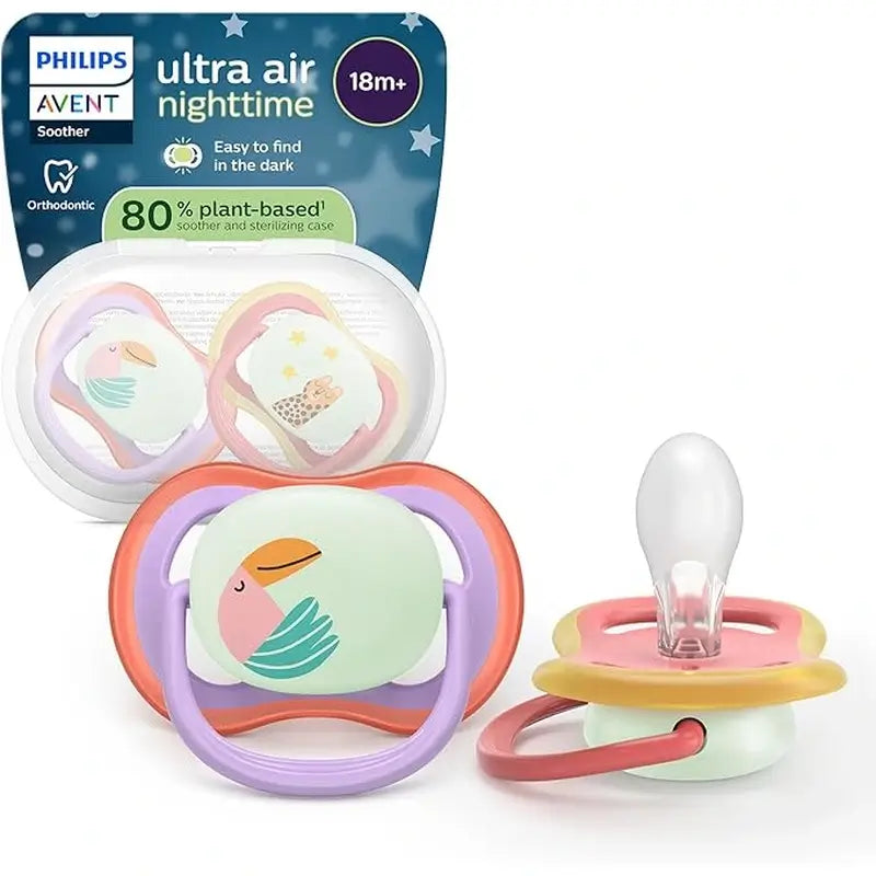 Philips Avent 2 cumlíky Ultra Air na noc +18 mesiacov pre dievčatká