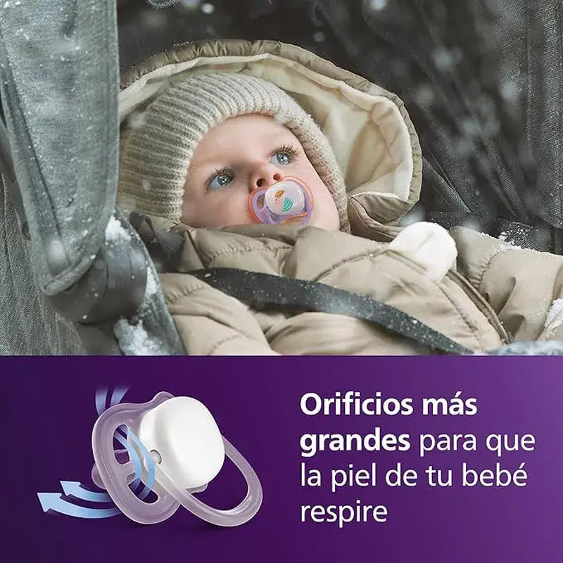 Philips Avent 2 cumlíky Ultra Air na noc +18 mesiacov pre dievčatká