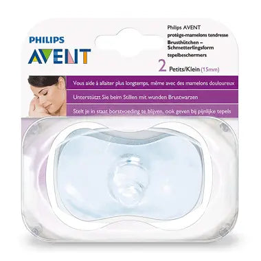 Avent Silicone Nipple Silicone Nipple Cup Size S 2 pieces Scf153/01
