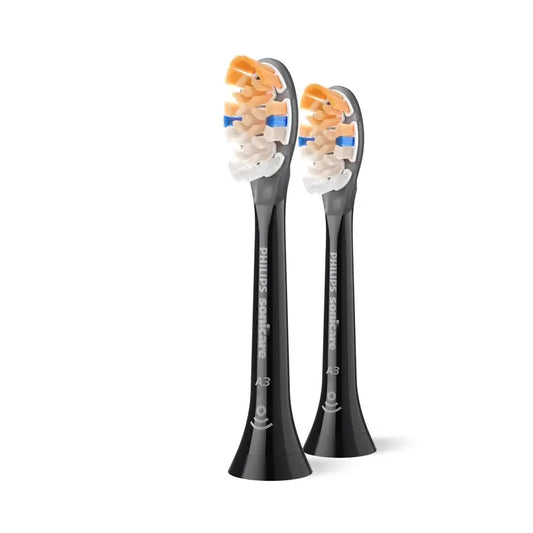 Philips Náhradné hlavice Sonicare Diamondclean Mini – čierne, balenie po 2 ks 