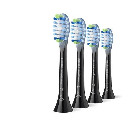 Philips Náhradné hlavice Sonicare Diamondclean čierne, balenie po 2 ks 