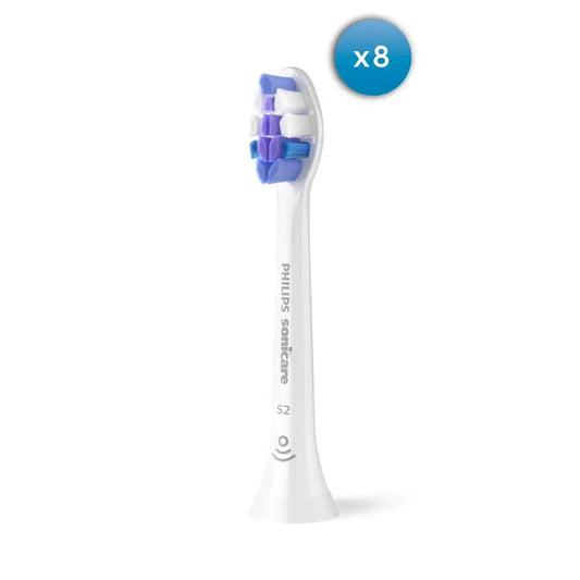 Philips Sonicare Proresults náhradné hlavice, biele, balenie po 8 ks 