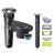 Holiaci strojček Philips Series 5000 Wet & Dry Skiniq, hlavice 360D 
