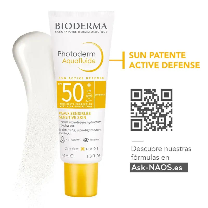 BIODERMA Photoderm Max Aquafluide bezfarebný SPF 50+ 40 ml