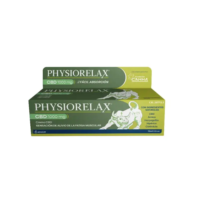 Physiorelax Masážny krém s CBD, 75 ml