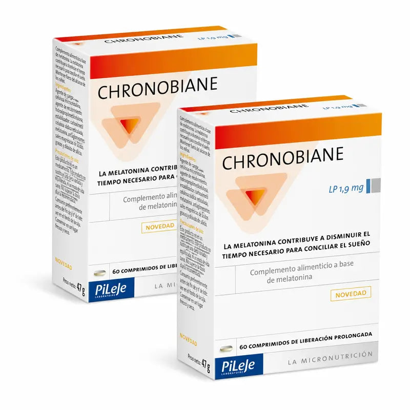 Pileje Chronobiane LP 1,9 mg, balenie 2 x 60 tabliet