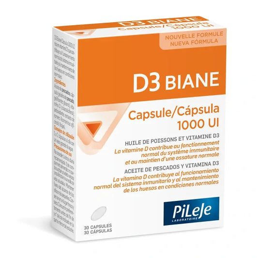 Pileje D3 Biane 1000 IU 30 kapsúl