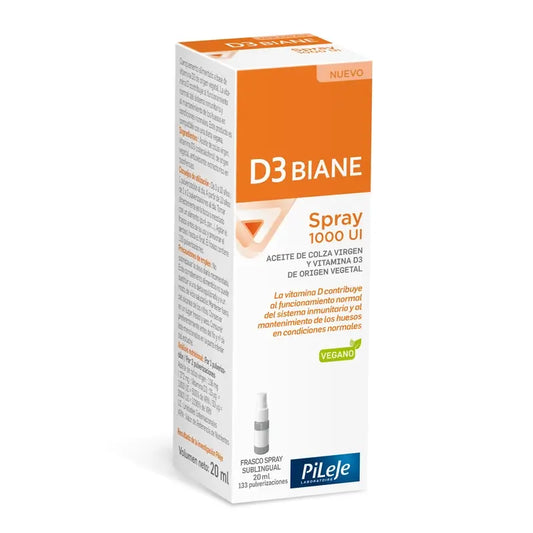 Pileje D3 Biane 1000 IU sprej 20 ml