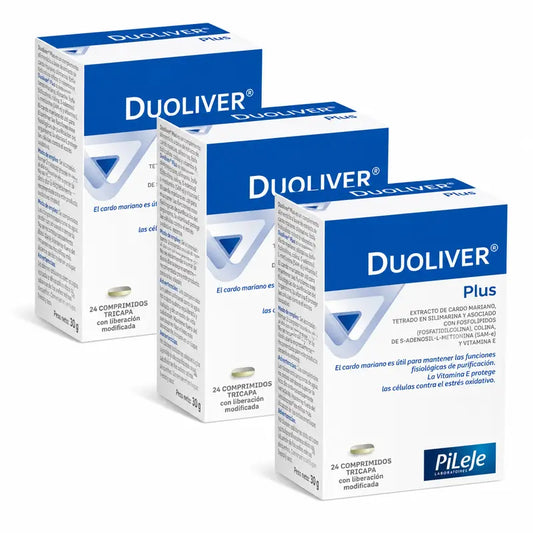 Pileje Duoliver Plus, balenie 3 x 24 tabliet