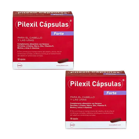 Pilexil kapsuly Forte, balenie 2 x 100 kapsúl