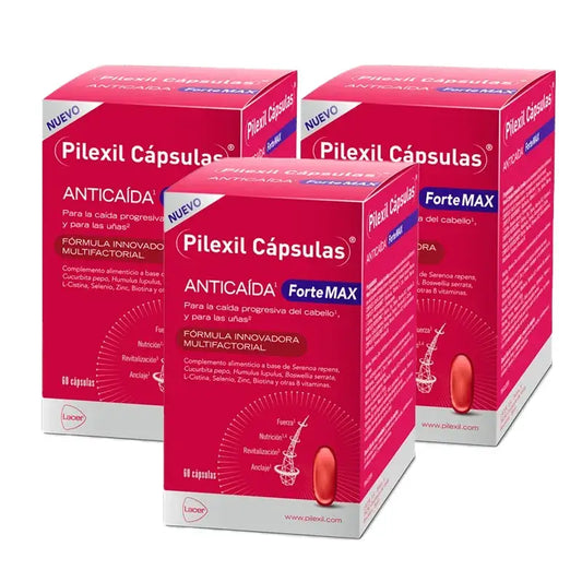 Pilexil Forte Max, balenie 3 x 60 kapsúl