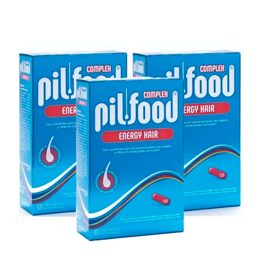 Pilfood Complex – výživové doplnky pre vlasy a nechty, balenie 3 x 120 tabliet