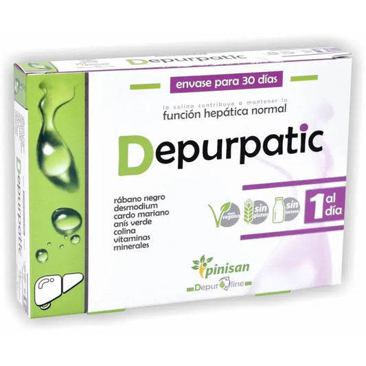 Pinisan Depurpatic, 30 kapsúl