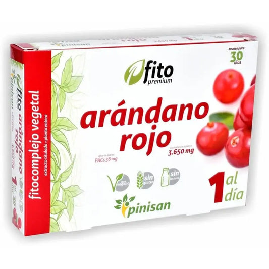 Pinisan Fitopremium Červená čučoriedka, 30 kapsúl