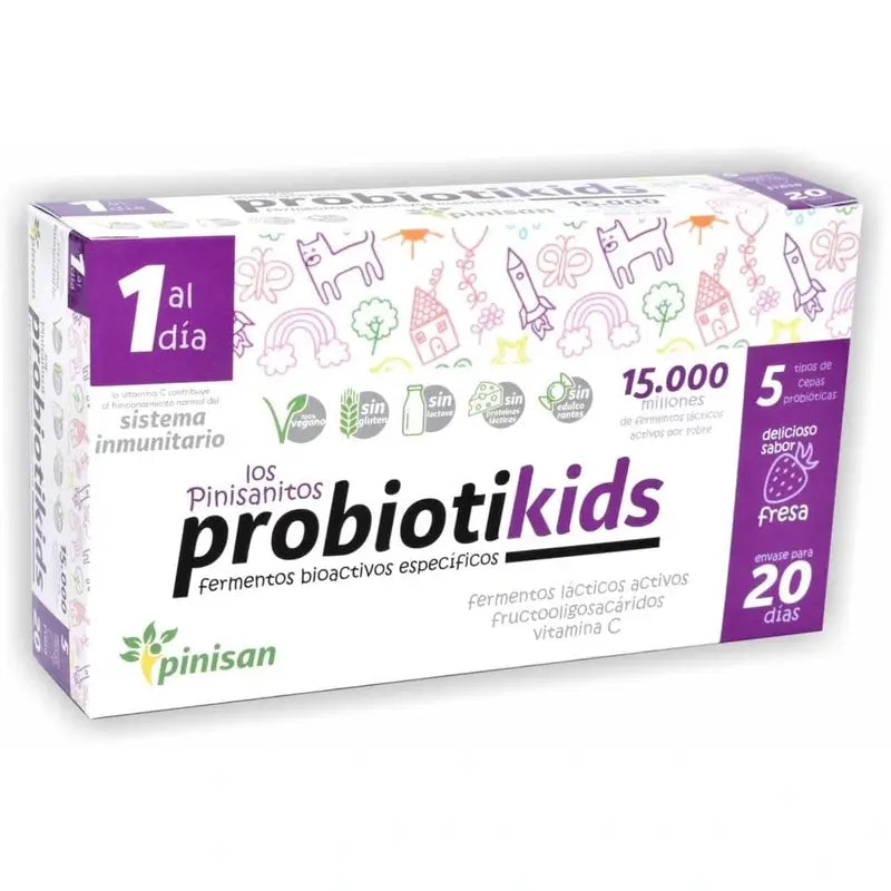 Pinisan Probiotikids 20 tabletiek. 