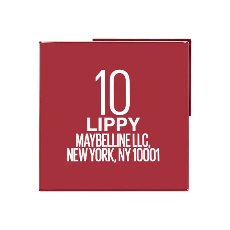 Maybelline New York Rúž Superstay Vinyl Ink, odtieň 10 Lippy