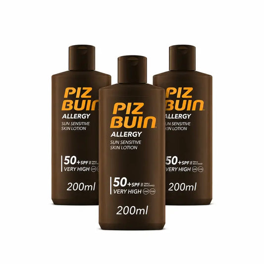 Piz Buin Allergy Krém na opaľovanie na telo SPF50, balenie 3 x 200 ml