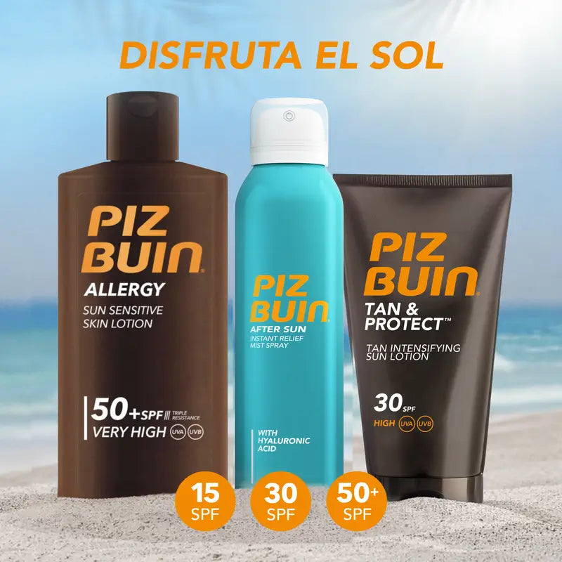Piz Buin Allergy Opaľovací krém na telo SPF 50, 200 ml