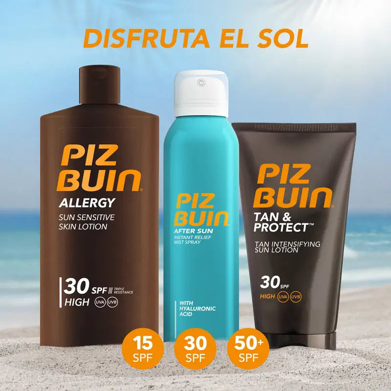 Piz Buin Allergy Opaľovací krém na tvár SPF 50 pre citlivú pleť, 50 ml
