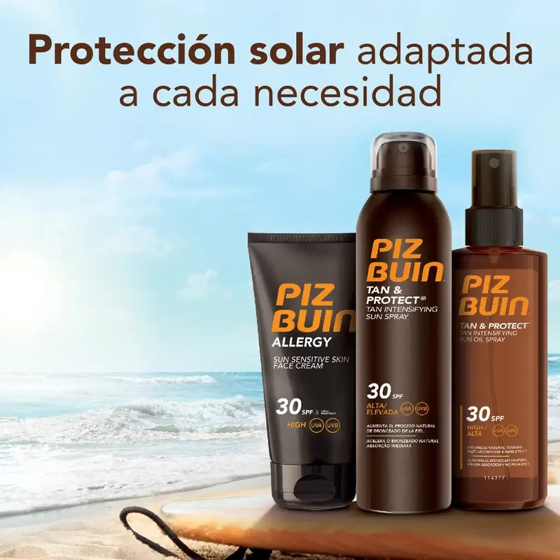 PIZ BUIN Allergy Sensitive pleťová voda SPF 15, 200 ml