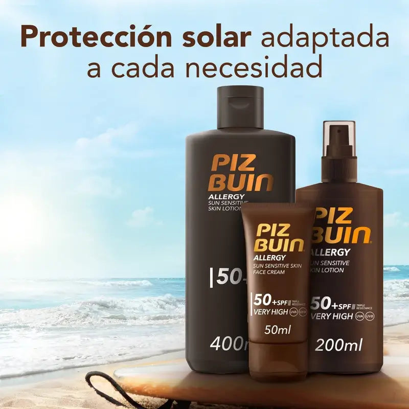 Piz Buin Duplo Allergy krém SPF 50, 2 × 400 ml 