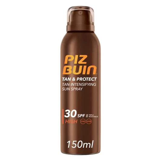 Piz Buin Tan & Protect opaľovací sprej na zintenzívnenie opálenia SPF 30, 150 ml