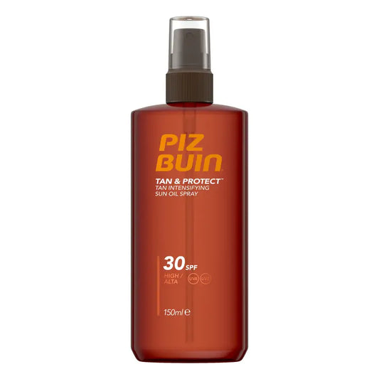 Piz Buin Tan & Protect Olej v spreji na urýchlenie opálenia SPF30, 150 ml