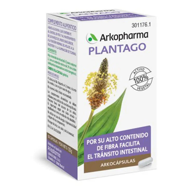 ARKOPHARMA Arkocapsulas Plantago 48 Capsules