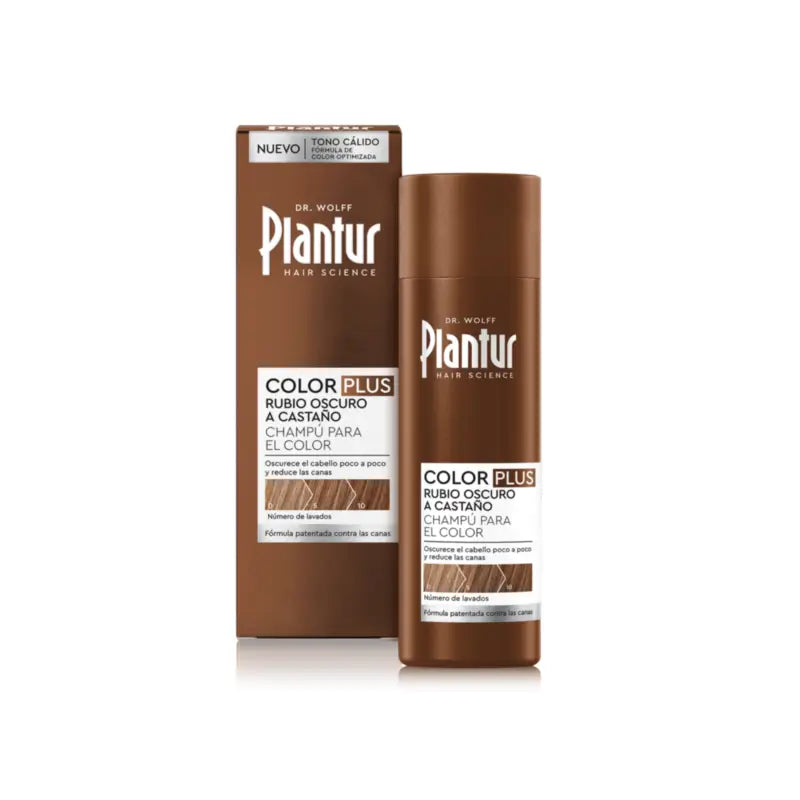 Plantur Plantur Color Plus – z blond na gaštanový odtieň, 200 ml