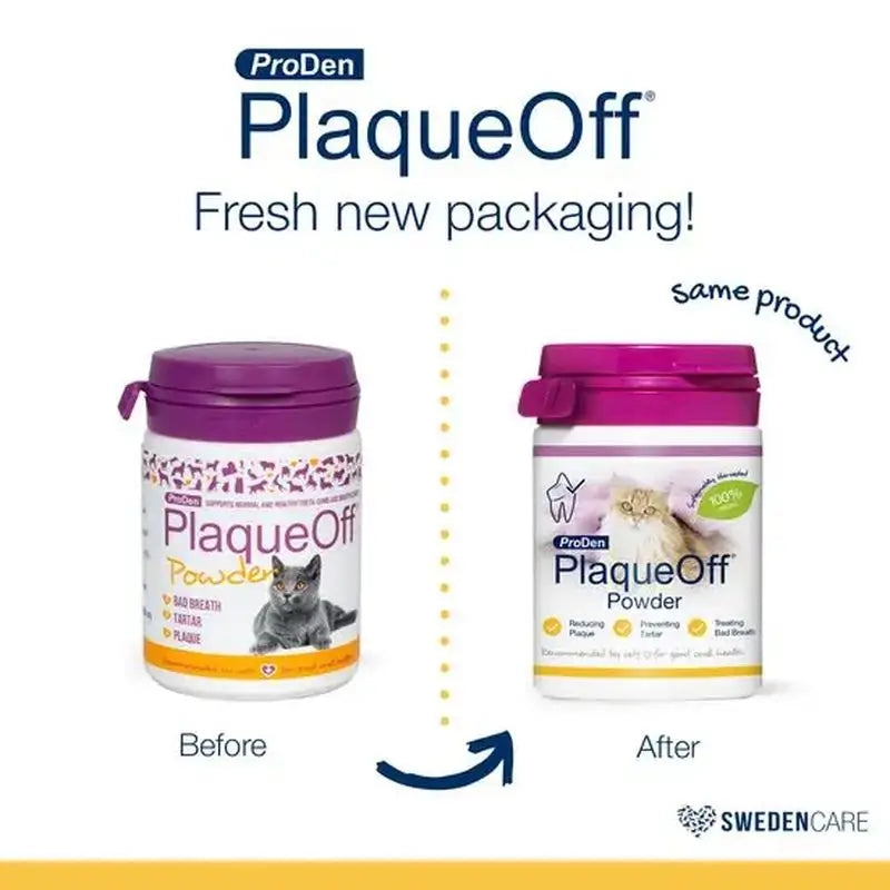 Plaqueoff prášok pre mačky, 40 g