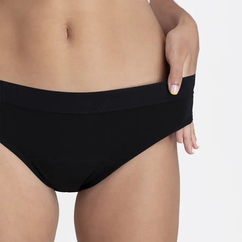 Platanomelón Kiwitas Classic Sporty Menštruačné nohavičky Čierne T / S