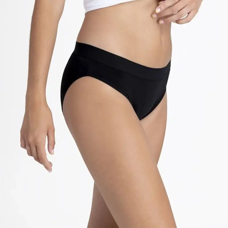 Platanomelón Kiwitas Classic Sporty Menštruačné nohavičky Čierne T / XS