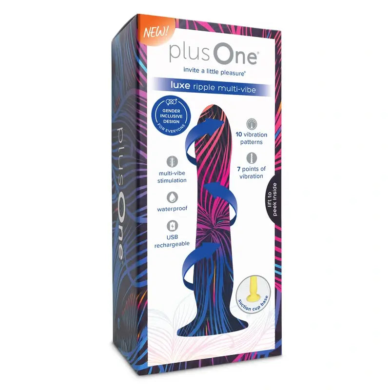 Plusone Luxe Ripple Multi-Vibe, 1 ks