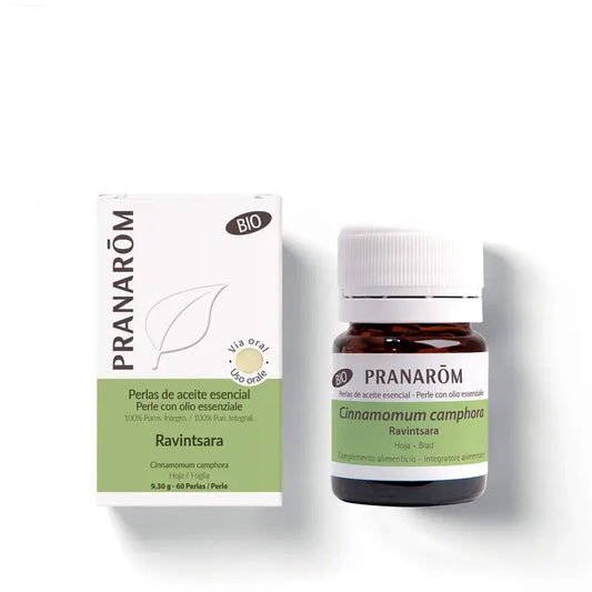 Pranarôm Bio éterický olej z ravintsary, 60 kapsúl po 100 mg 