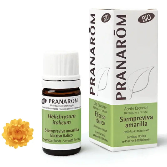 Pranarom Esenciálny olej zo žltej imatérky, bio, 5 ml.