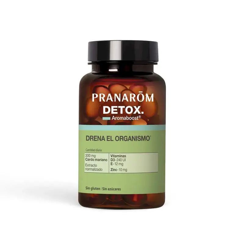Pranarom Aromaboost Detox, 60 kapsúl