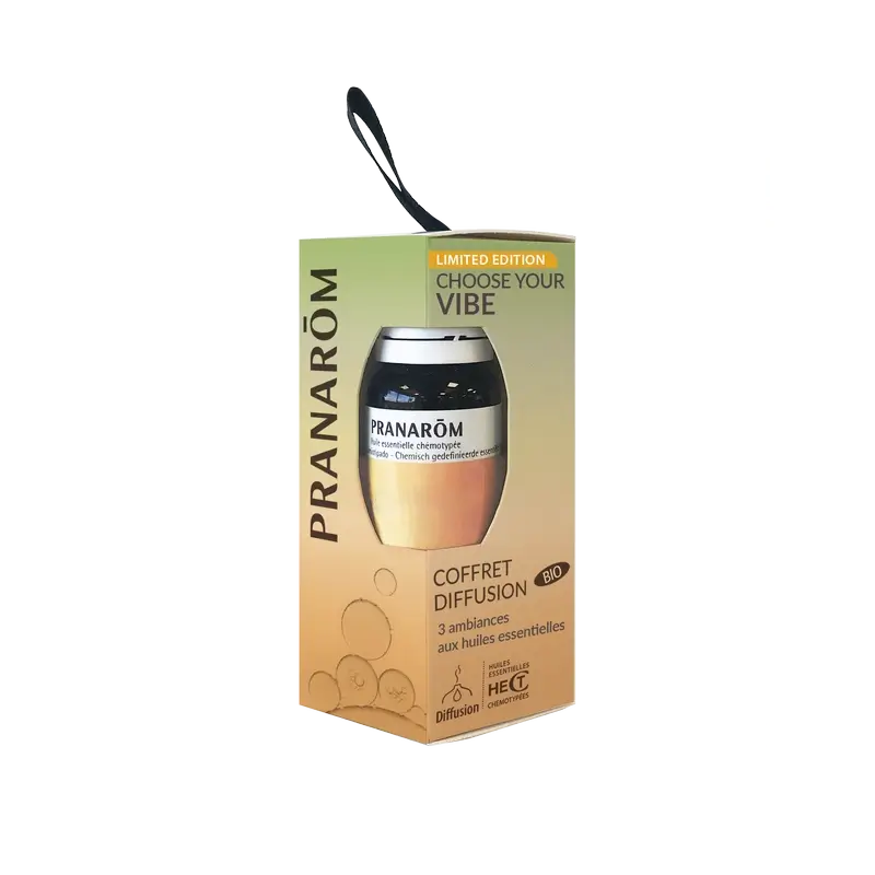 Pranarôm Difúzna sada „Choose Your Vibe“, 3 x 5 ml
