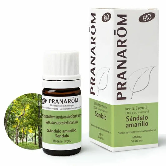 Pranarom Essential Oil Sandalwood Yellow Bio, 5ml