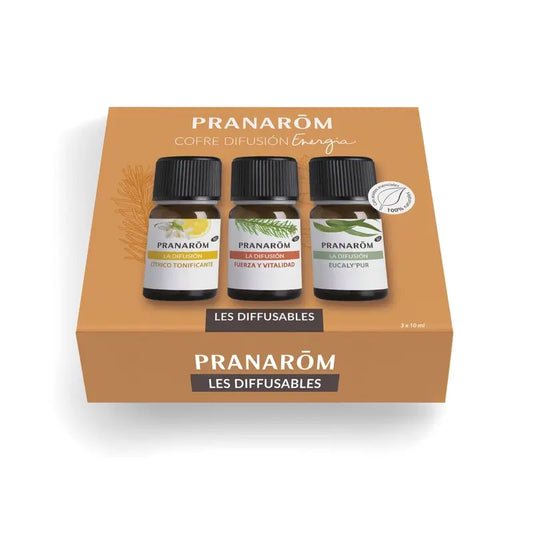 Pranarôm Synergie – Sada Bio (Eco) Energia 3 × 10 ml 