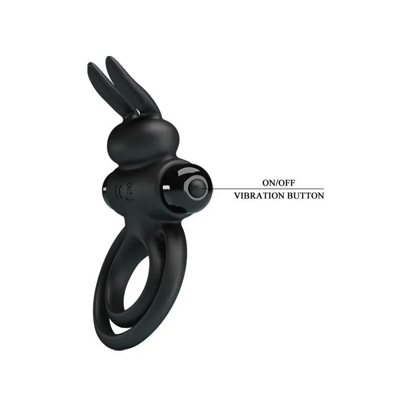 Prettylove Vibrujúci prsteň na penis Vibrant Penis Ring III