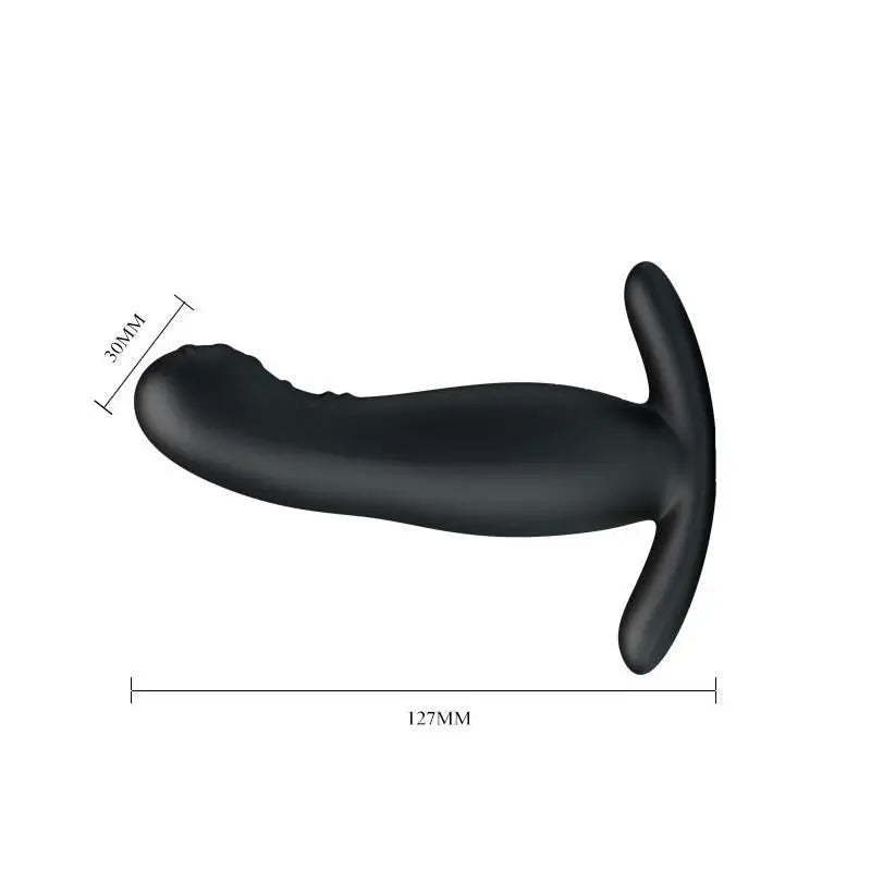 Prettylove Masážer prostaty s vibráciami a šteklením