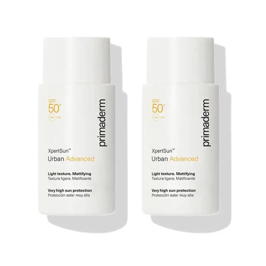 Primaderm Light Texture Xpertsun Urban Advanced Mattifying, 2 × 50 ml 