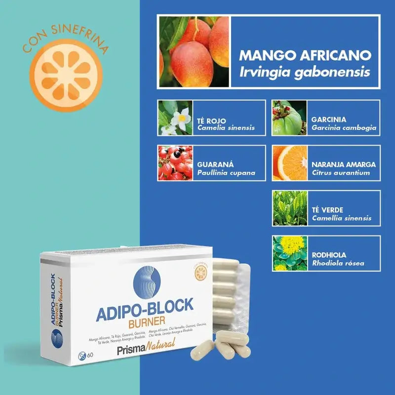 Prisma Natural Adipo Block Burner, 60 kapsúl