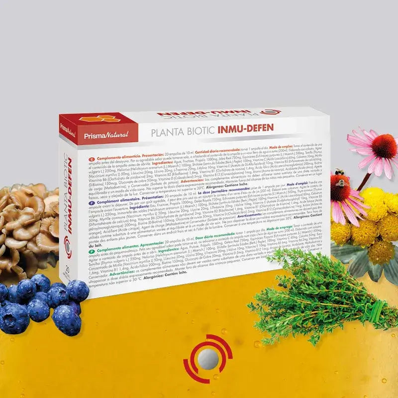 Prisma Natural Plantabiotic Inmunodefense 20 ampuliek po 10 ml