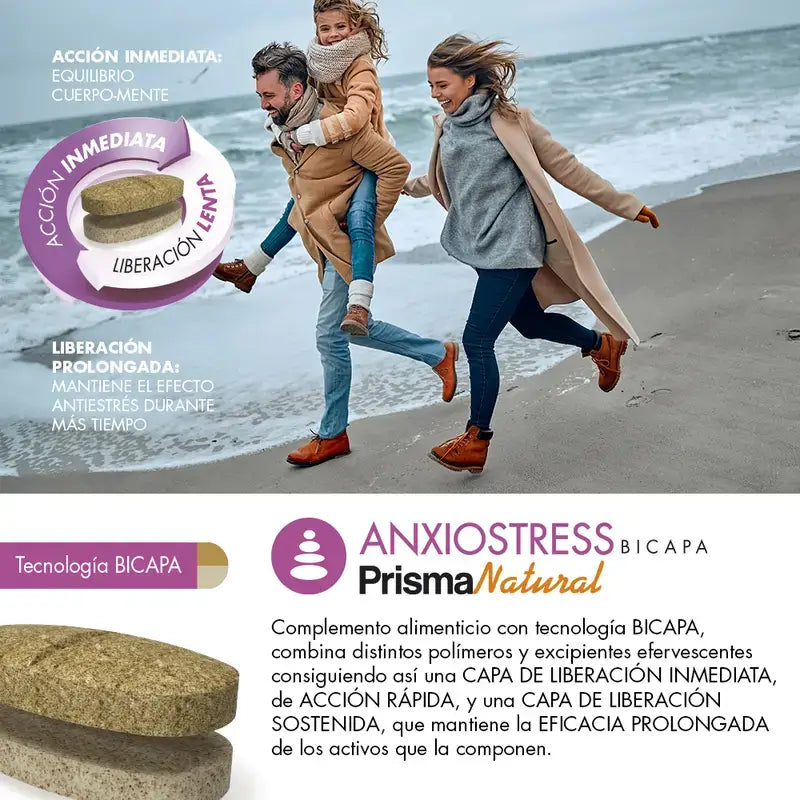 Prisma Natural Anxio-Stress Bicapa, 15 tabliet